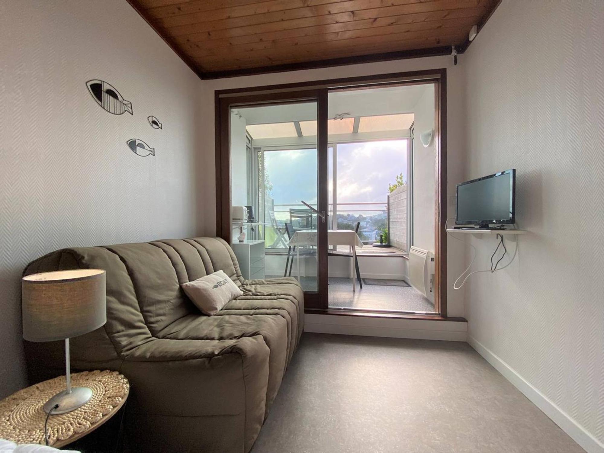 Studio Avec Terrasse Et Loggia A 400M De La Plage A Perros-Guirec - Fr-1-368-381 Екстер'єр фото